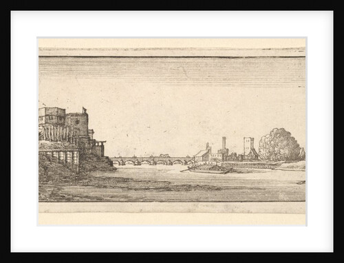 Regensburg, 1652-77 by Wenceslaus Hollar