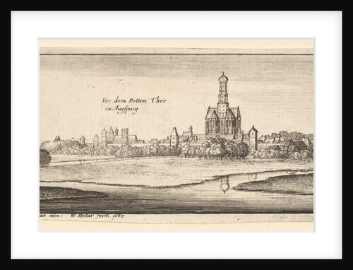 Augsburg, 1665 by Wenceslaus Hollar