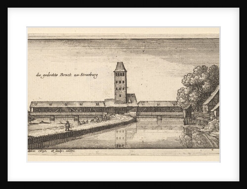Strasbourg, 1665 by Wenceslaus Hollar