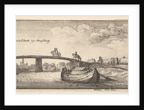 Strasbourg, 1629 by Wenceslaus Hollar