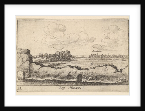 Hanau, 1635 by Wenceslaus Hollar