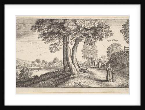 Albury, 1625-77 by Wenceslaus Hollar