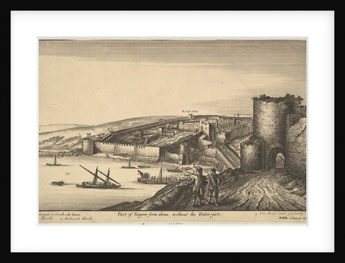 Part of Tangier from above, 1670 by Wenceslaus Hollar