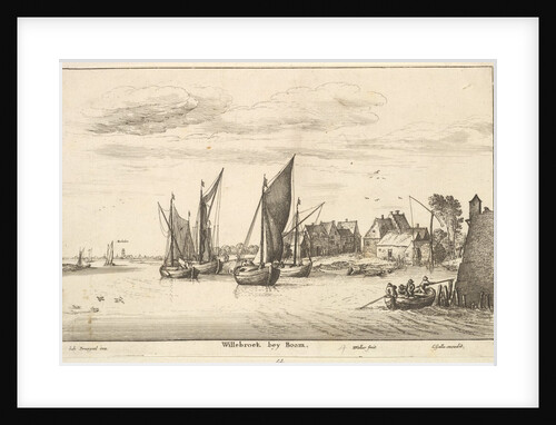 Willebroeck bey Boom, 1651 by Unknown