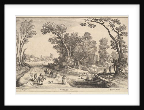 Going to Market, 1652 by Wenceslaus Hollar