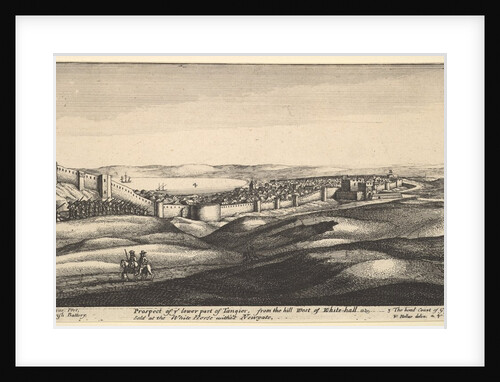 Prospect of the Lower Part of Tangier, ca. 1670 by Wenceslaus Hollar