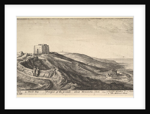 Henrietta Fort, ca. 1670 by Wenceslaus Hollar
