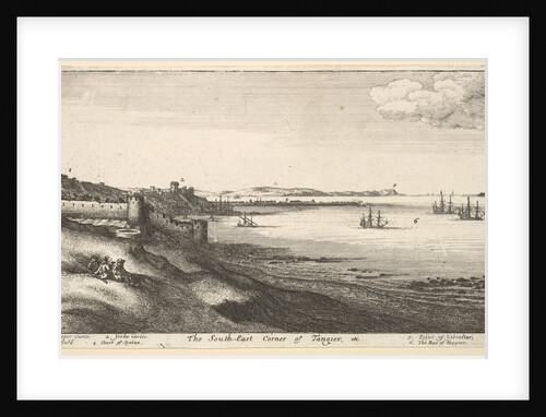 South East Corner of Tangier, 1669-73 by Wenceslaus Hollar