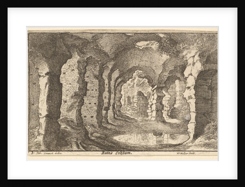 Ruinae Coliseum, ca. 1650 by Wenceslaus Hollar