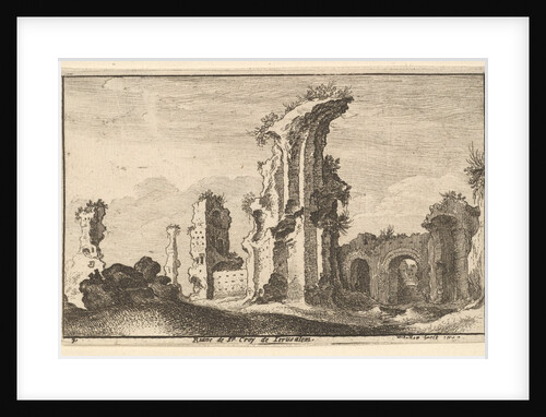 St. Croix de Jerusalem, 1650 by Wenceslaus Hollar