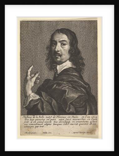 Stefano della Bella, 1649 by Wenceslaus Hollar