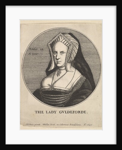 The Lady Guldeforde, 1647 by Wenceslaus Hollar