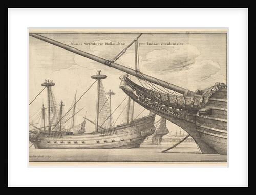 Naues Mercatoriæ Hollandicæ per Indias Occidentales, 1647 by Wenceslaus Hollar