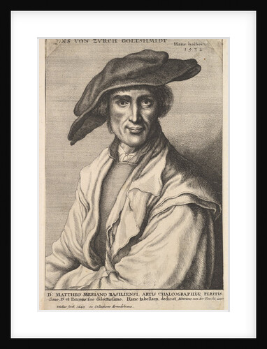 Hans von Zürch Goltshmidt, 1647 by Wenceslaus Hollar