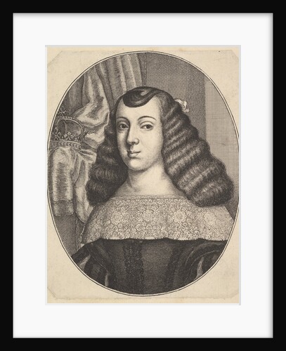 Catherine of Braganza, 1661 by Wenceslaus Hollar