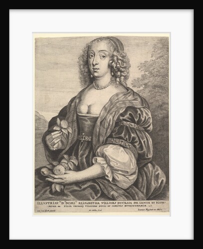 Mary Villiers, Dutchess of Lennox and Richmond, 1625-77 by Wenceslaus Hollar