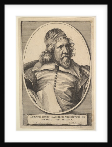 Inigo Jones, 1655 by Wenceslaus Hollar
