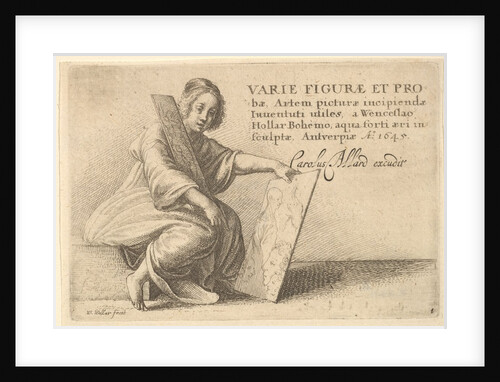 Varie Figuræ et Probæ, 1645 by Wenceslaus Hollar
