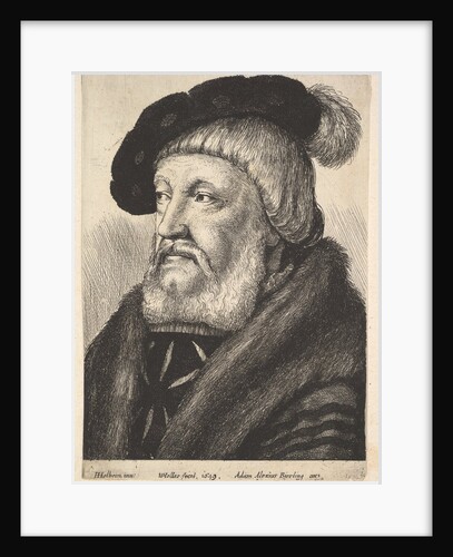 Sir William Butts, 1649 by Wenceslaus Hollar