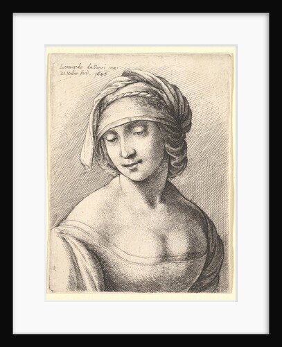 St. Anne, 1645 by Wenceslaus Hollar