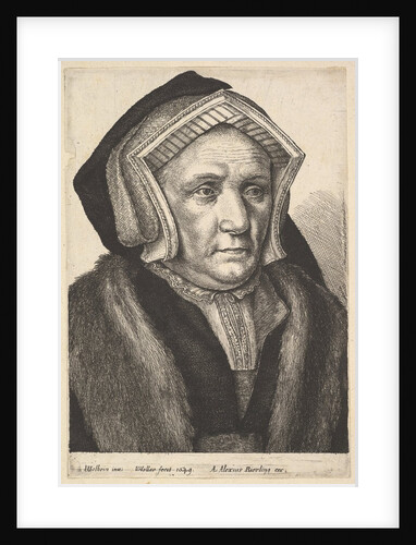 Lady Mary Butts, 1649 by Wenceslaus Hollar
