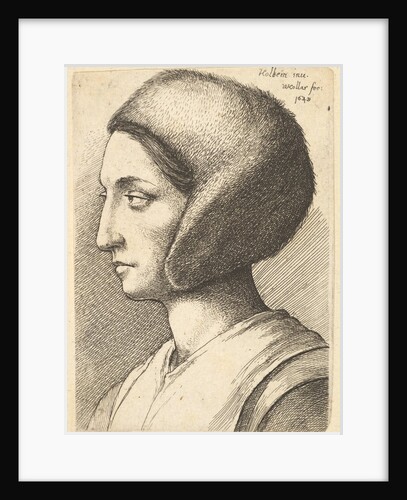 Margaret Giggs, 1648 by Wenceslaus Hollar