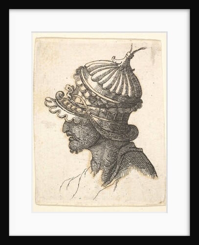 Helmeted head, 17th century by Unknown