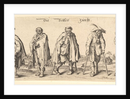 Die Bettler Zunfft, 1630 by Wenceslaus Hollar