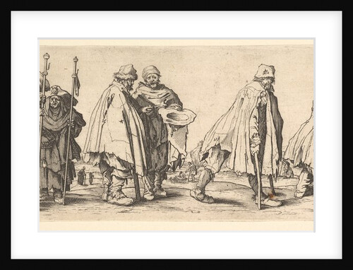 Eight Beggars, 1630 by Wenceslaus Hollar