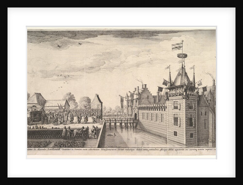 Visit to A. Roelants, 1650 by Wenceslaus Hollar