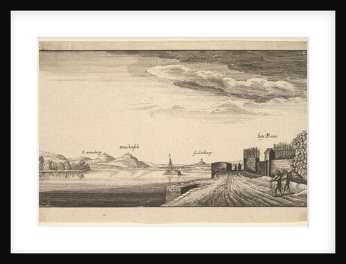 The Rhine near Bonn, copy, 1625-77 by Abraham Aubri