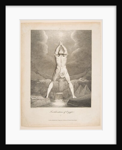 Fertilization of Egypt, 1791 by William Blake