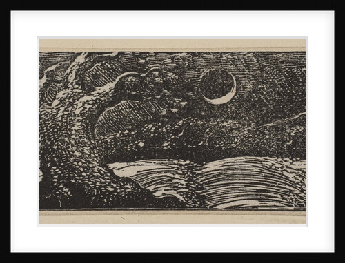 Blasted Trees and Flattened Crops, from Thornton's Pastorals of Virgil, 1821 by William Blake