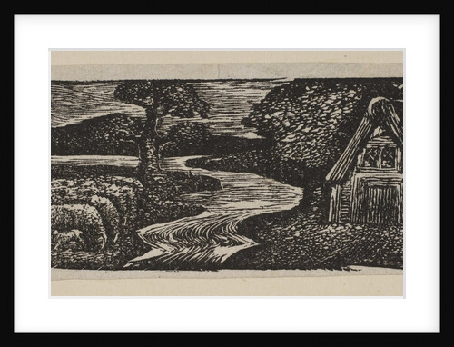 Sabrina's Silvery Flood, from Thornton's Pastorals of Virgil, 1821 by William Blake