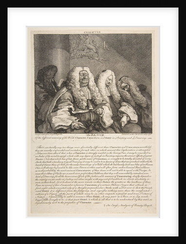 The Bench, September 1758 by William Hogarth