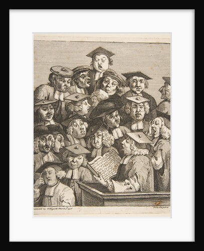 Scholars at a Lecture, March 3, 1736 by William Hogarth