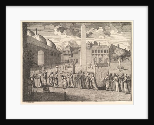 Procession through the Hippodrome, Constantinopl by William Hogarth