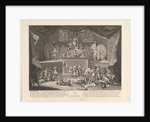 The Lottery, [after 1724] by Unknown