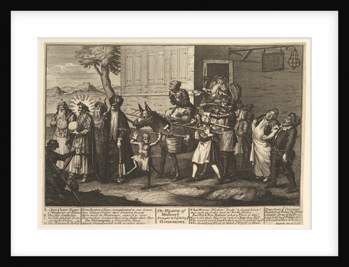 The Mystery of Masonry Brought to Light by the Go…, [first published December 1724] later reissue by William Hogarth