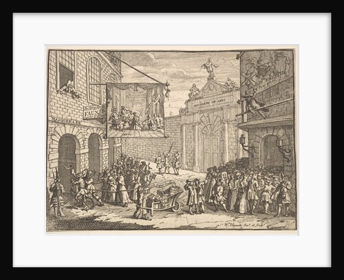 Masquerades and Operas, 1724 by William Hogarth