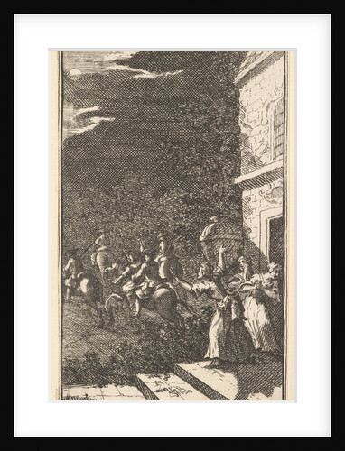 The New Metamorphosis, Plate 3: The Bandits Abduct Camilla, 1724 by William Hogarth