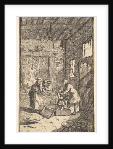 The New Metamorphosis, Plate 4: Invidiosa Releases Fantasio, 1724 by William Hogarth