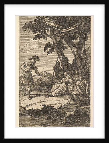 Cassandra, Frontispiece, Vol. 4, 1725 by William Hogarth