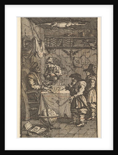 Hudibras Visiting Sidrophe, 1721-26 by William Hogarth