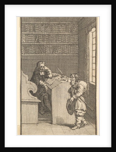 Hudibras and the Lawye by William Hogarth