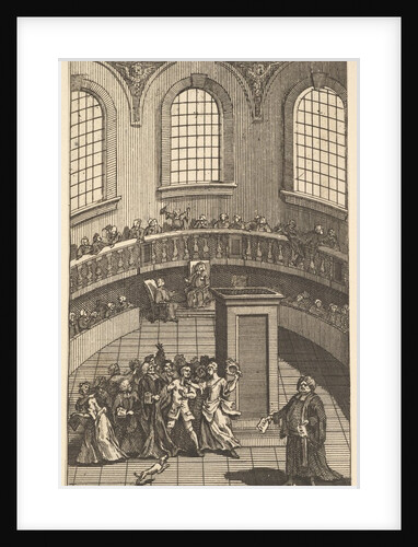 Frontispiece to Nicholas Amhurst's 'Terrae-Filius', June 1726 by William Hogarth