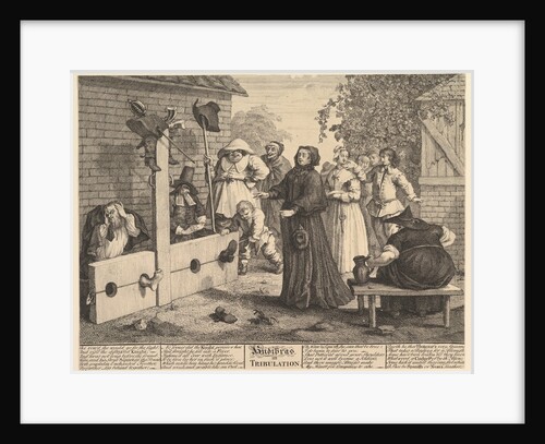Hudibras in Tribulatio by William Hogarth