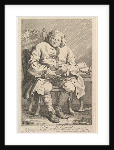 Simon Lord Lovat, 1746 by William Hogarth