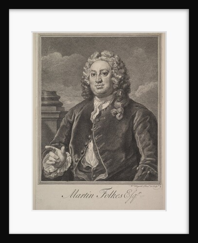 Martin Folkes, 1742 by William Hogarth