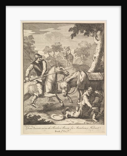 The Adventure of Mambrino's Helmet, 1756 or after by William Hogarth